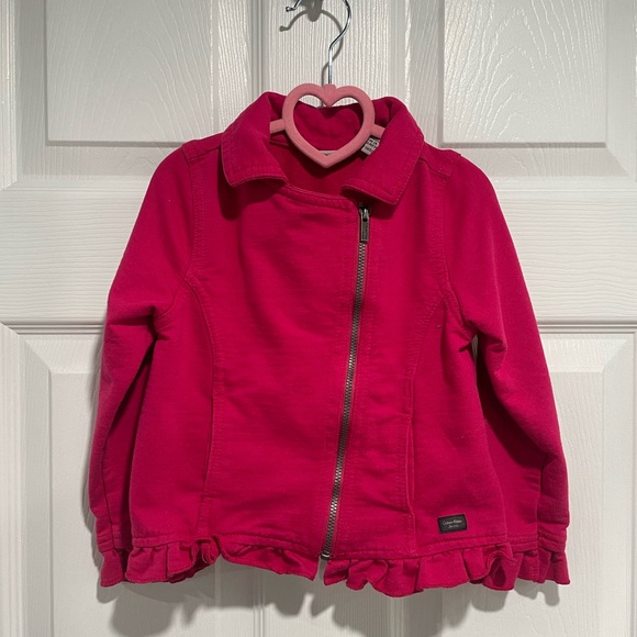 Calvin Klein Jeans Kids Jacket - Pink - Picture 1 of 3